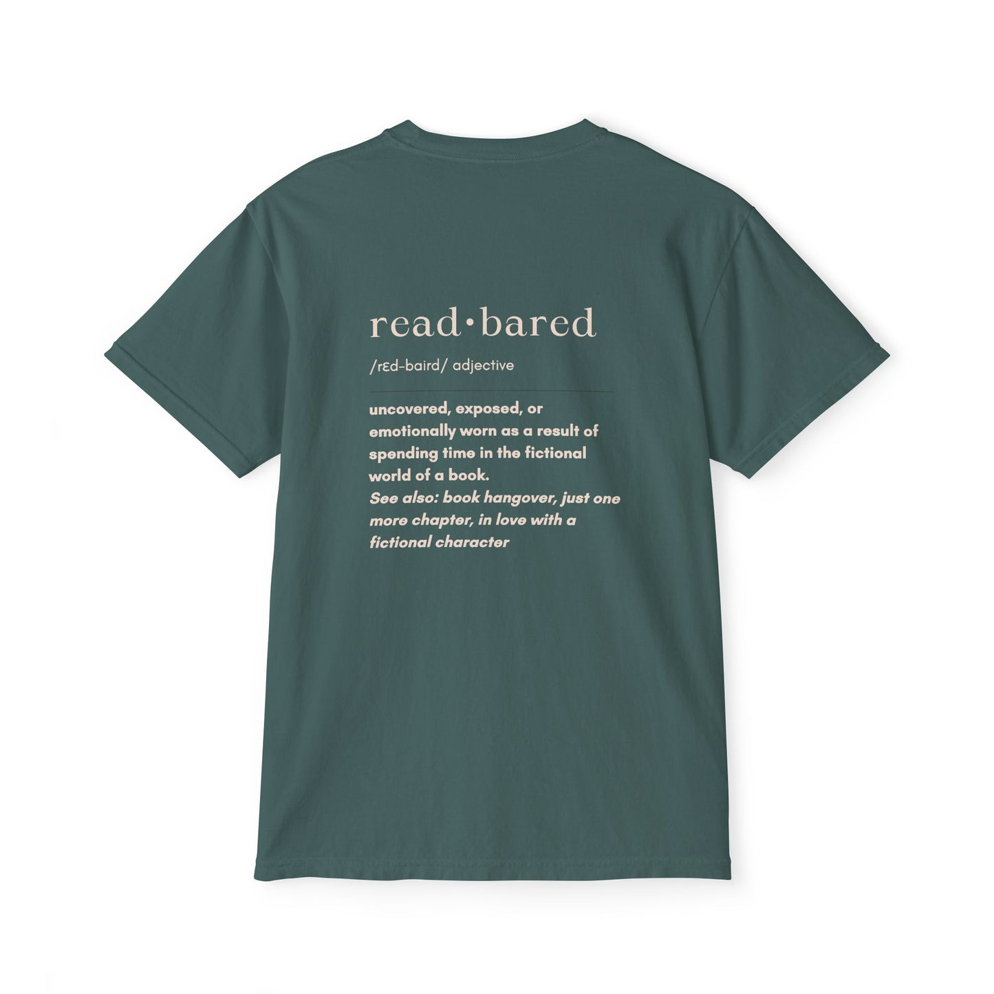 Readbared Signature Unisex Garment-Dyed Pocket Tee