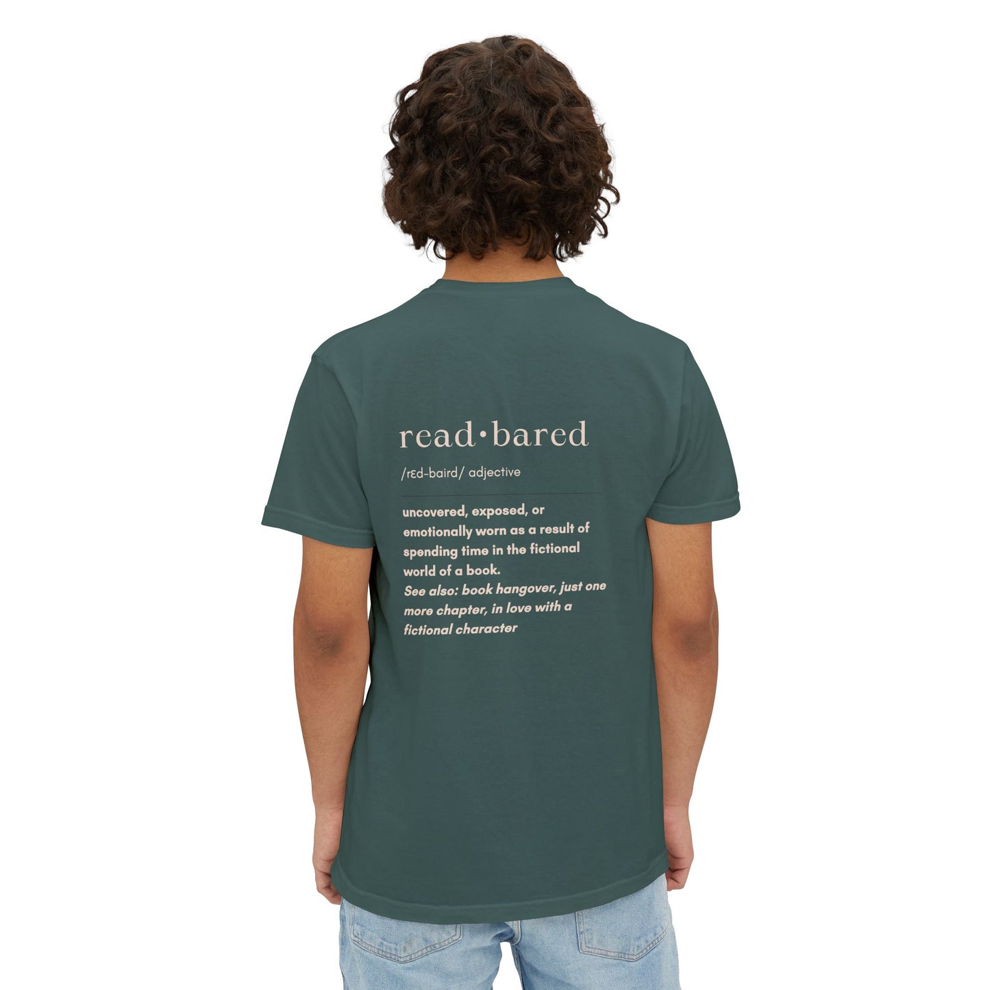 Readbared Signature Unisex Garment-Dyed Pocket Tee