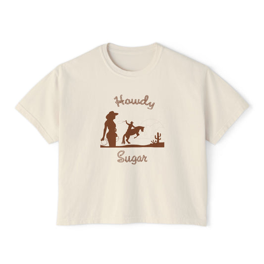 Howdy Sugar Women's Boxy Tee