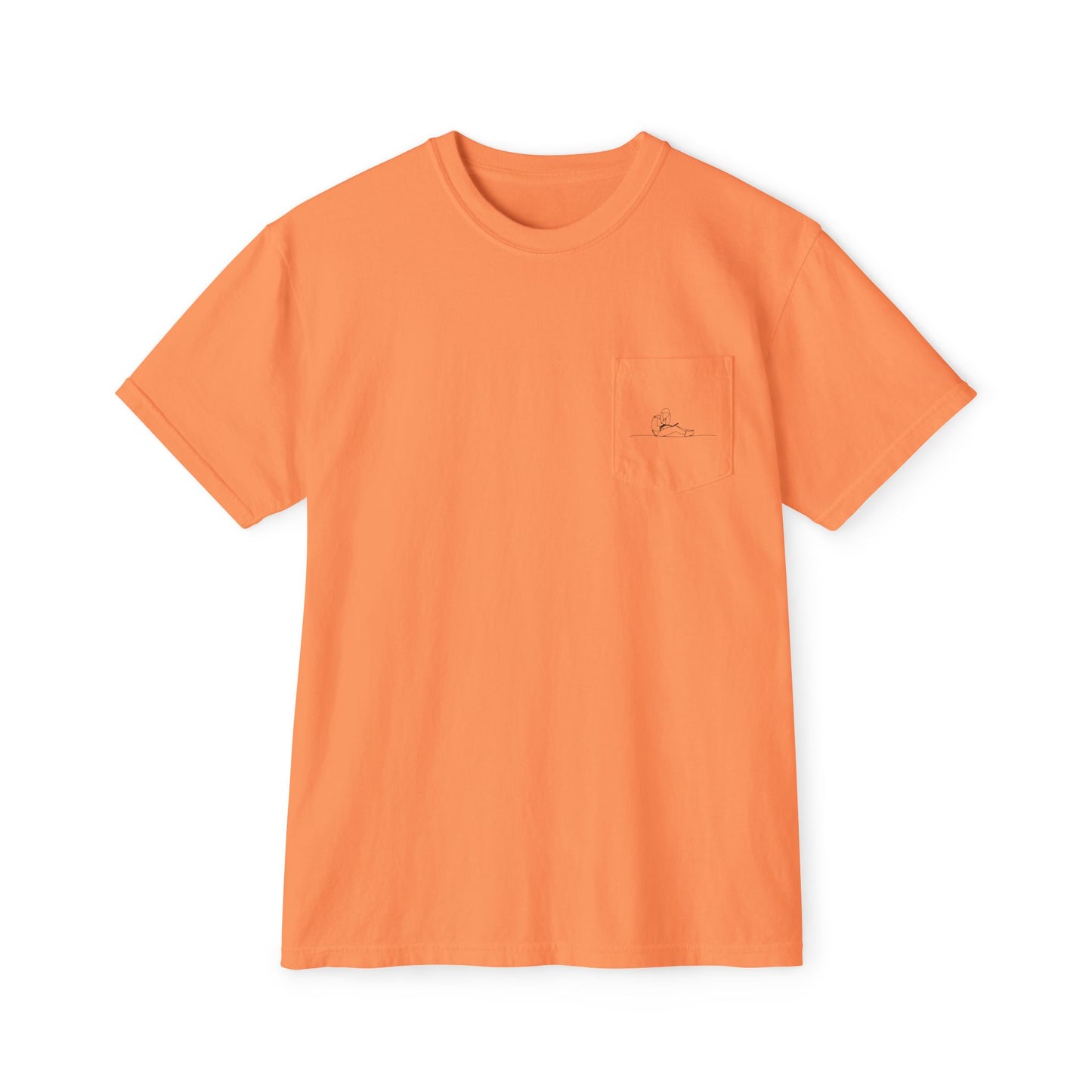 Readbared Signature Unisex Garment-Dyed Pocket Tee