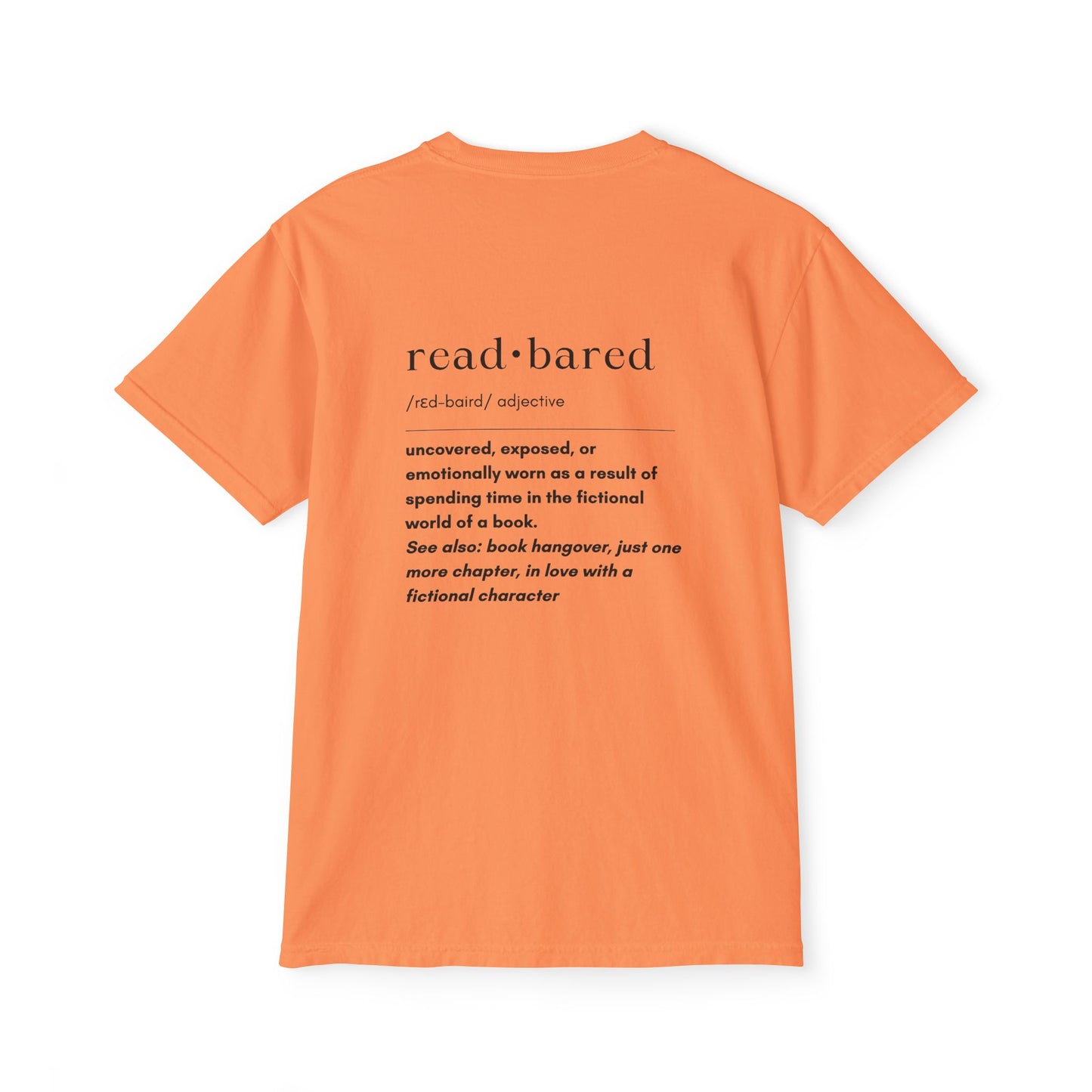 Readbared Signature Unisex Garment-Dyed Pocket Tee