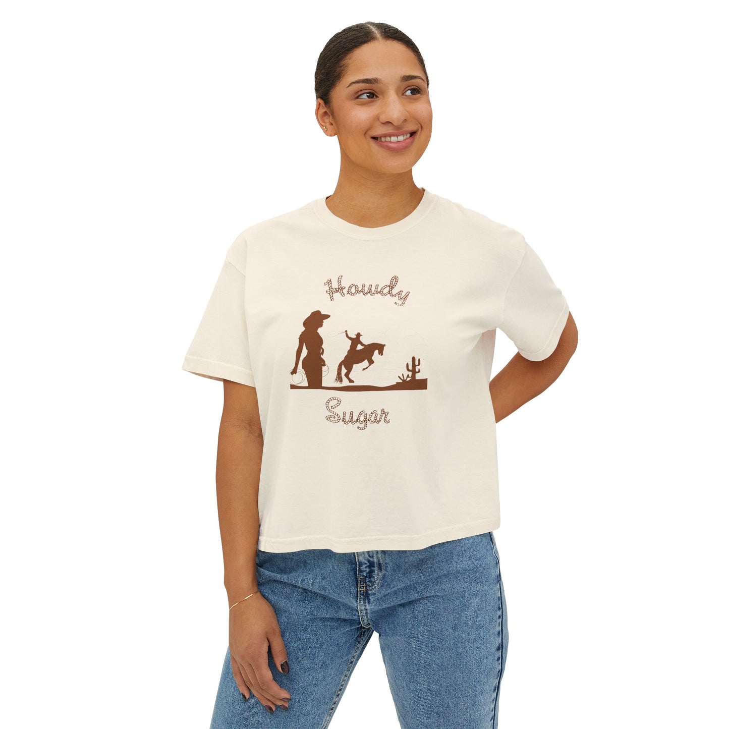 Howdy Sugar Women's Boxy Tee