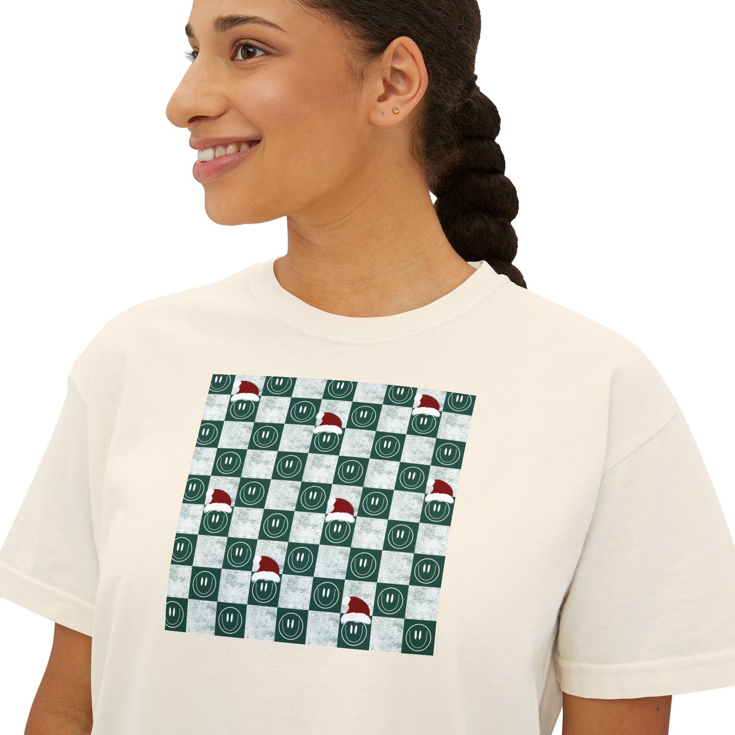 Happy Christmas Women's Boxy Tee