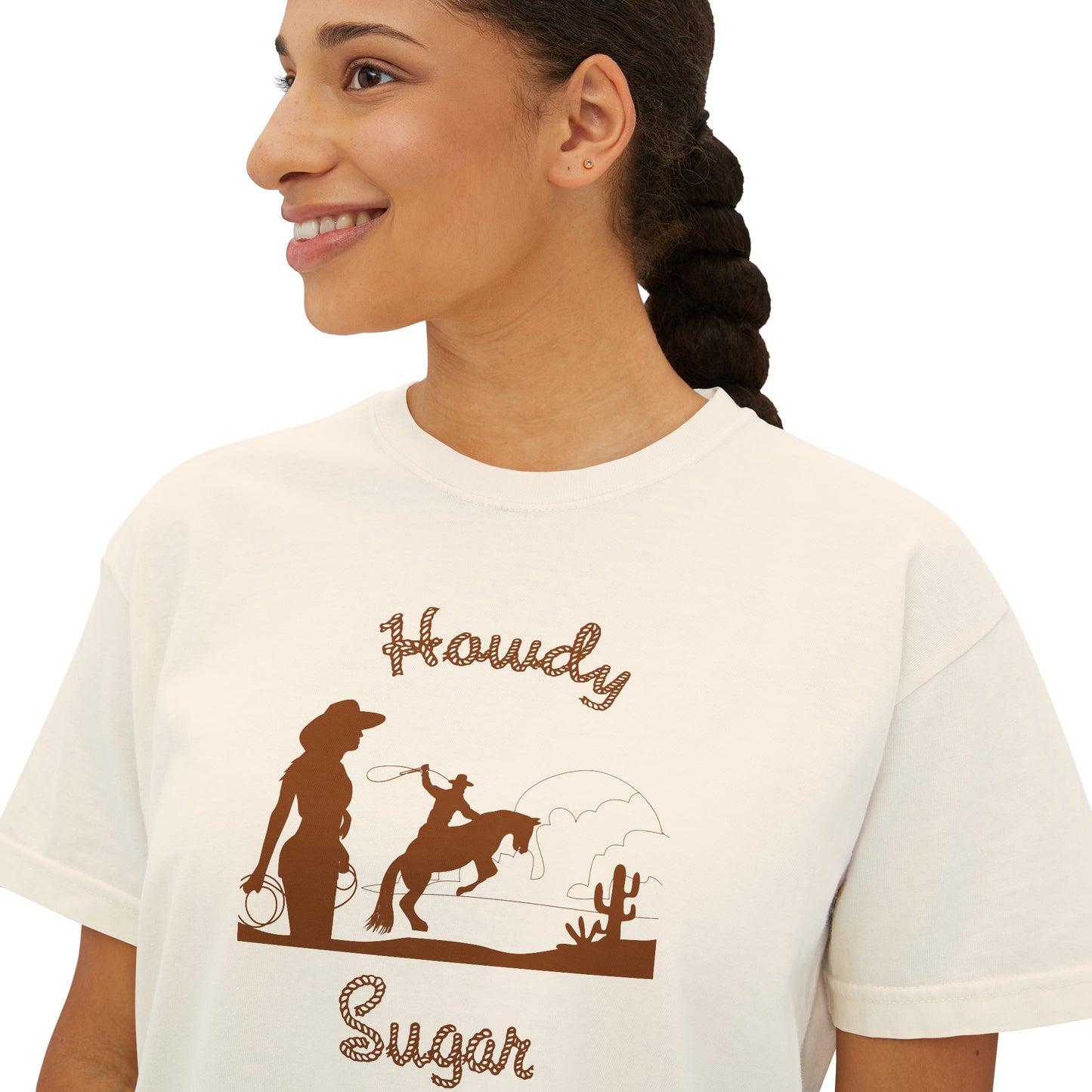 Howdy Sugar Women's Boxy Tee