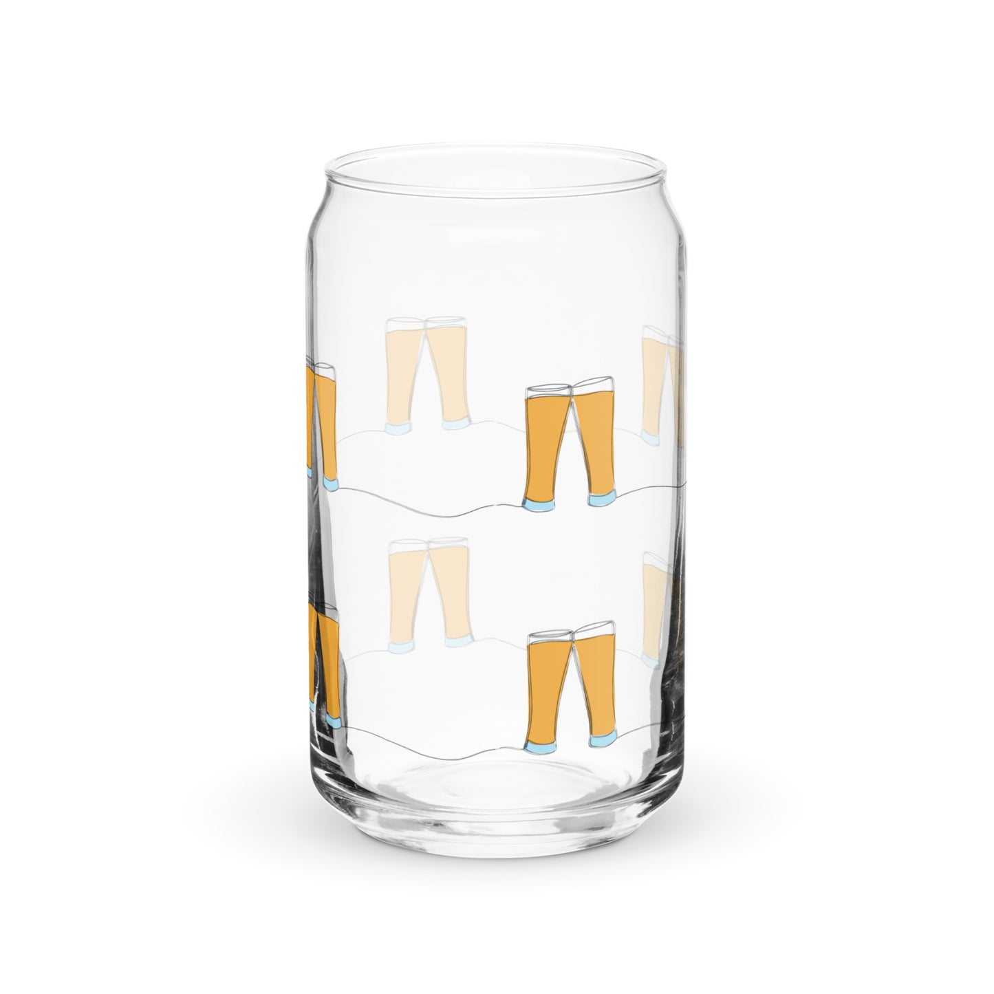 Cheers Can-shaped glass