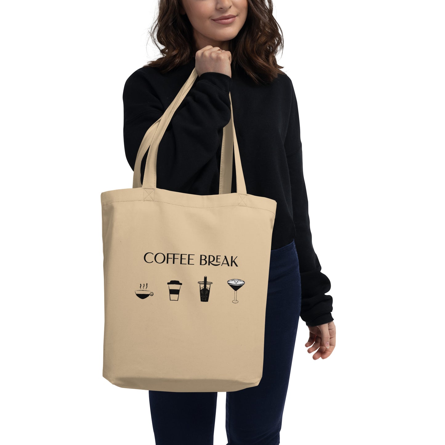 Coffee Break Eco Tote Bag