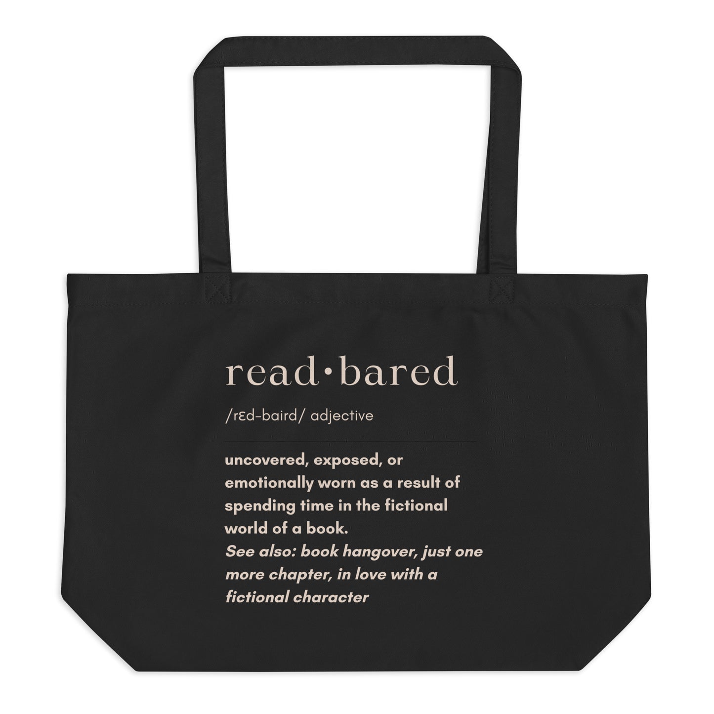 Readbared Signature Large Eco Tote