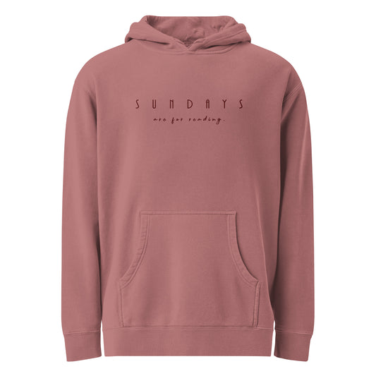 Sundays are for Reading Unisex Hoodie